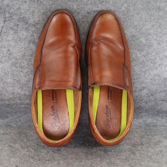 Florsheim Shoes Mens 11 Slip On Loafers Classic Career Comfort Leather Midtown main image 14
